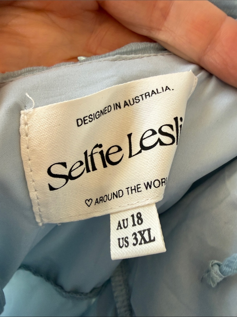 Selfie Leslie Light Blue Halter Tiered Maxi Dress Beach Flowy Spring Summer - Picture 7 of 9